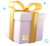 Receba seus bônus de boas-vindas no 3Z