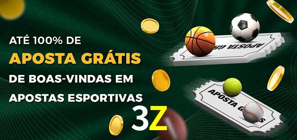 3Z Ate 100% de Aposta Gratis