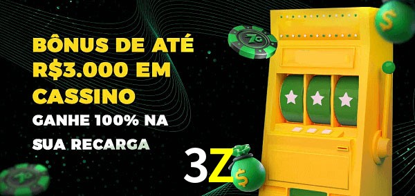3Z melhor bônus de depósito